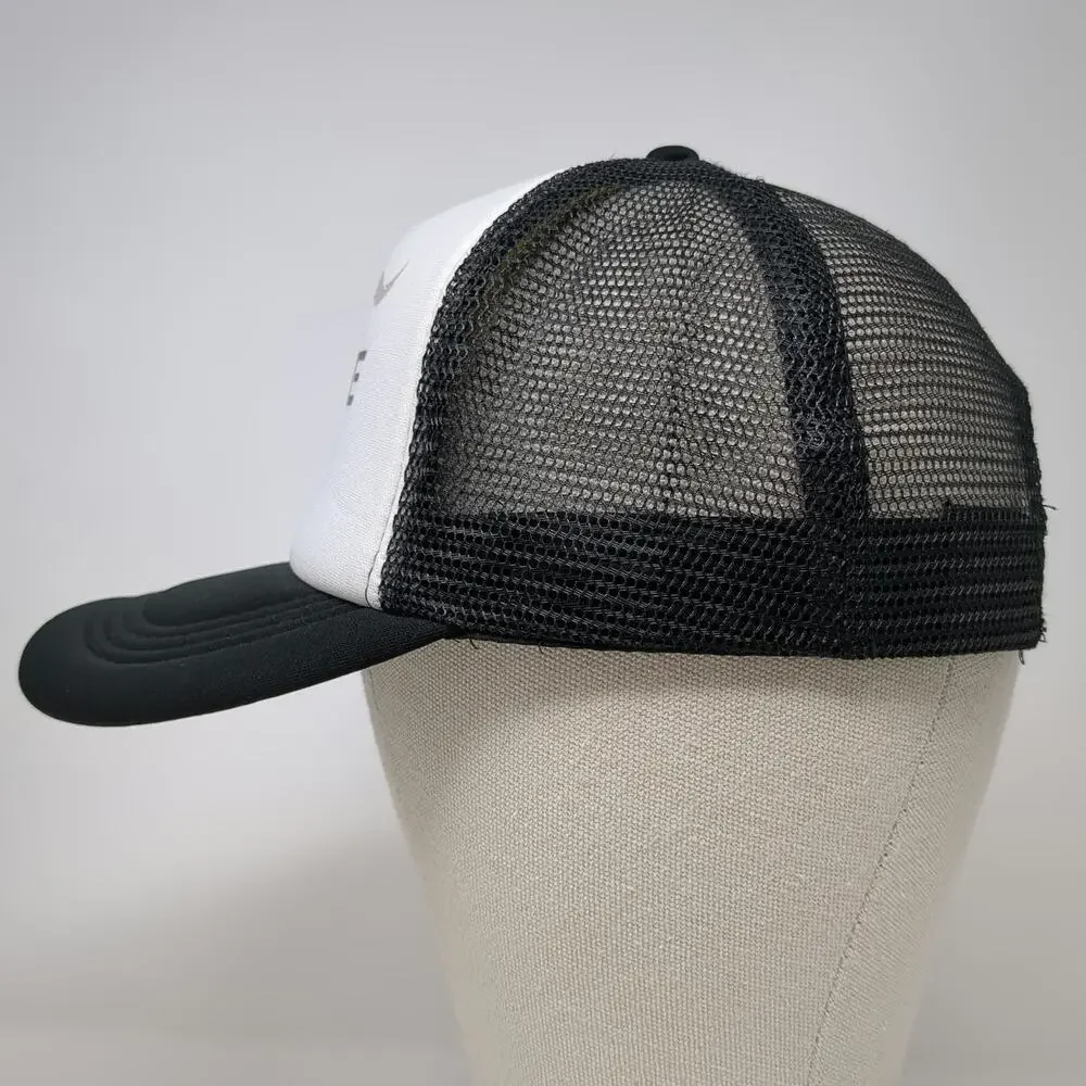 Trucker Hat Black One Size Ignite Animal Skull Mesh Back Snapback Foam Front hat